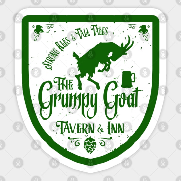 The Grumpy Goat Tavern & Inn Sticker by OutdoorMayhem